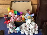 Assortment of beanie babies