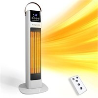 Halybau 24" Tower Ceramic Space Heater with Remote