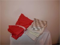 2 bundles asst. table cloths