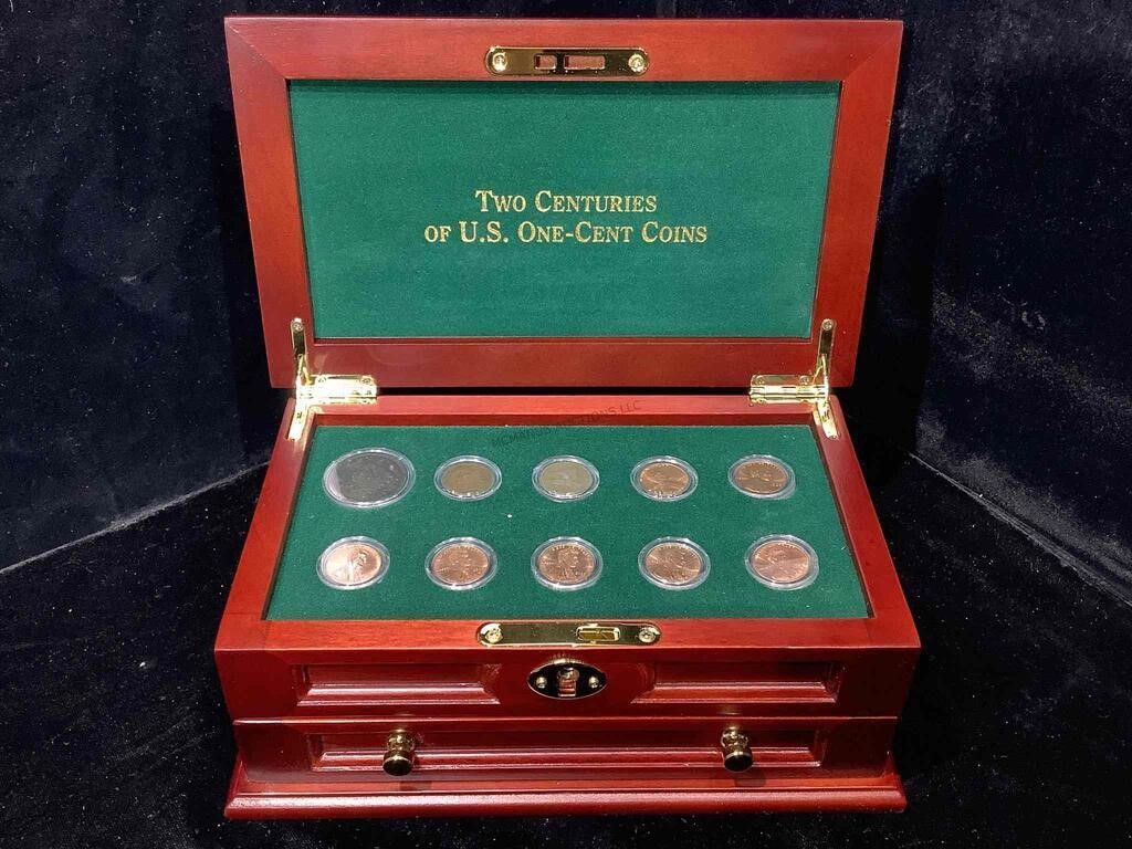 Two Centuries of U.S. One-Cent Coins. 1837-2010.