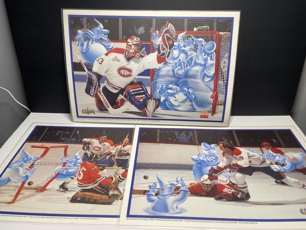 Forum McDonalds Montreal Canadians 1996 Placemats