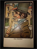 DICK SWIVELLER: Scarce Herriot Postcard (1908)