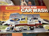 Matchbox super spin car wash, no cars