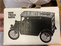 1920 Die cast truck bank