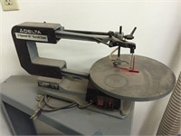 DELTA 2 speed scroll saw on stand