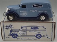 ERTL 1938 CHEVROLET PANEL TRUCK DIE-CAST MIB