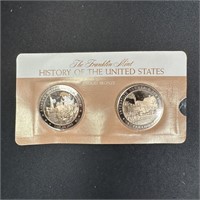 Franklin Mint History of the US Bronze Medals