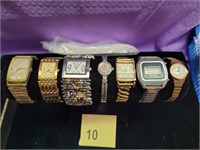 Assortment of 7 Wristband Watches