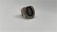 Vintage Horseshoe Sterling Silver Ring