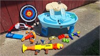 NERF GUNS,STEP2 WATER TABLE,TOYS & MORE