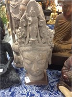Composite Buddha head