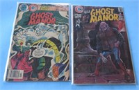 Ghost Manor 1970's # 19 & 40 Charlton Comic Books