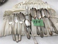 12 pl setting roger brothers silverware