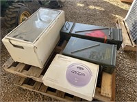 INCUBATOR, 2 ARMY BOXES, SLIM ROBOT VACUUM