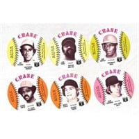 (42) Crane Potato Chips Baseball Discs