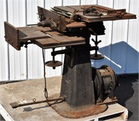 Combination woodworking machine, table saw,