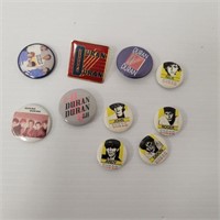 Duran Duran pin back lot