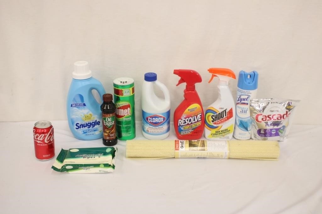 Household Cleaning Product Lot
