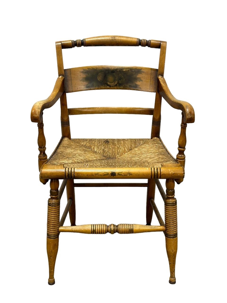 L. Hitchcock Arm Chair