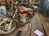 1980 Kawasaki KZ 750 Motorcycle