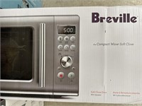 Breville the Compact Wave Soft Close Microwave,