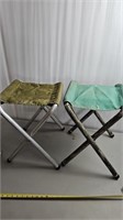 2- camp stools
