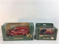 Lot Of Two Die Cast Anheuser Busch Trucks