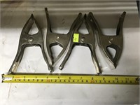 4 pc metal clamps