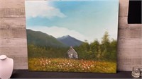 Beautiful Original Oil On Canvas Nova Scotia On In