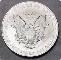 GEM 2006 1oz. SILVER EAGLE SILVER COIN