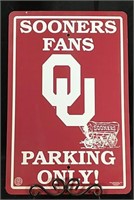 12x18" Plastic Oklahoma Parking Sign