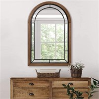 blue page Rustic Arched Mirror