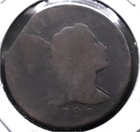 1796 LARGE CENT G  ERROR CLIP