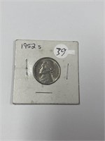 1952 - S Jeffersen Nickel