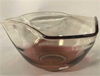 INDIANA RUBY RED GLASS CHIP BOWL