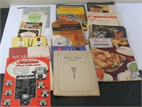 Vintage Recipe Books & Cookware Manuals