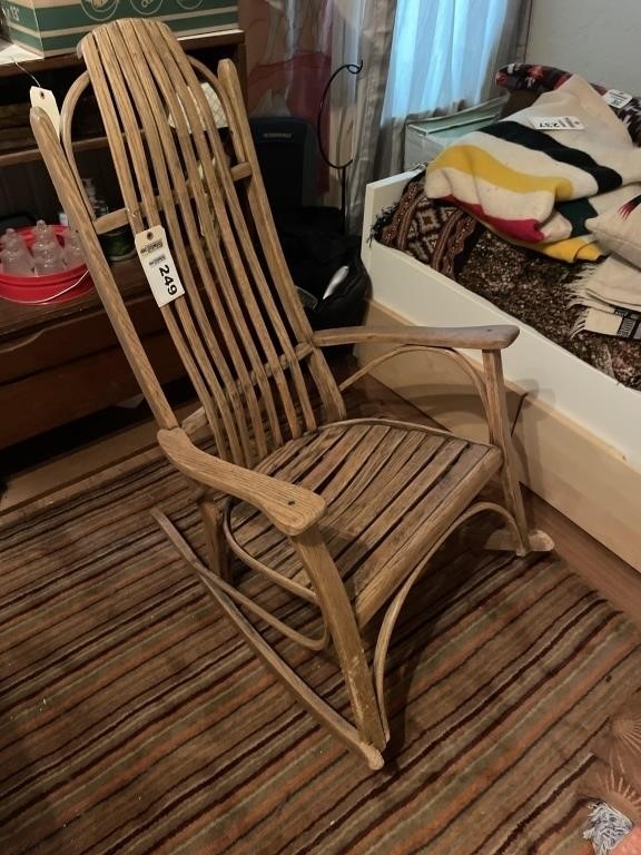 Bent wood rocker