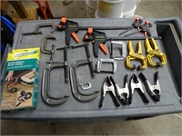 Assortment of Clamps