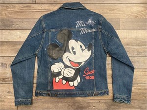 Vintage Disney Store Mickey Mouse Denim Jacket