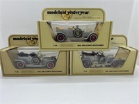 3 x Boxed Matchbox Models Of Yesteryear