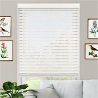 Hometrends 2" Cordless Faux Wood Blinds