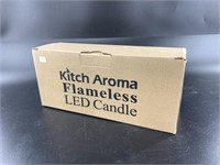 New in box set of Kitch Aroma flameless LED candle