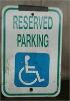 Reserved Parking Sign,Approx. 12"×18"
