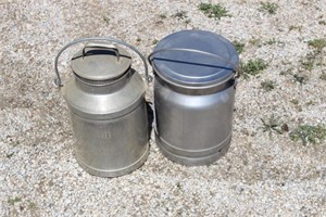 Two Milk Cans