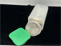 Twenty US Mint Walking Liberty Silver Dollars - 1
