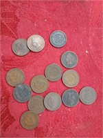 Pre 1900 Indian pennies