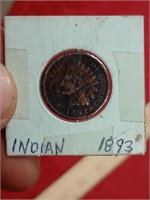 1893 Indian head penny