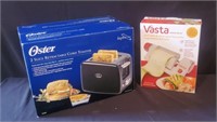 New Oster Toaster & Vasta Sheet Slicer