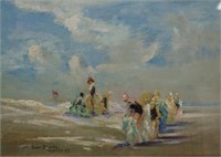John D. Banks (1883-1945), untitled Sydney beach