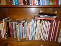Cook Books - Contents of Lower Shelf